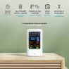 Station météo connectée avec pluviomètre - Affichage couleur et alertes météo