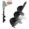 Foret de tarière pour perceuse Ø9 cm - Outil de jardinage