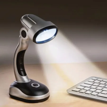 Lampe d'appoint LED puissante sans fil - 120 Lumens - Pivotable et ergonomique