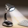 Lampe d'appoint LED puissante sans fil - 120 Lumens - Pivotable et ergonomique