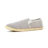 Chaussures Toile Homme Gris - Style Décontracté Basse