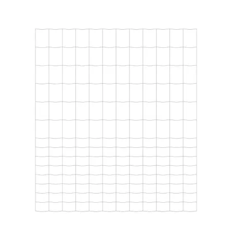 Grillage Rempart Lourd Galvanisé 2x50m - Mailles Progressives 15cm