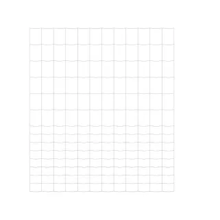 Grillage Rempart Léger 2m x 50m - Mailles Progressives 15cm - Galvanisé