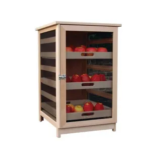 Fruitier & Légumier en Bois 3 Tiroirs - 50x59x81cm