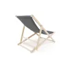 Lot de 2 chiliennes pin coton 300D gris