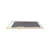 Lot de 2 chiliennes pin coton 300D gris
