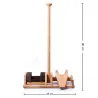 Paillasson tire-bottes avec brosses polypropylène et mât d'appui 90 cm