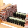 Paillasson tire-bottes avec brosses polypropylène et mât d'appui 90 cm