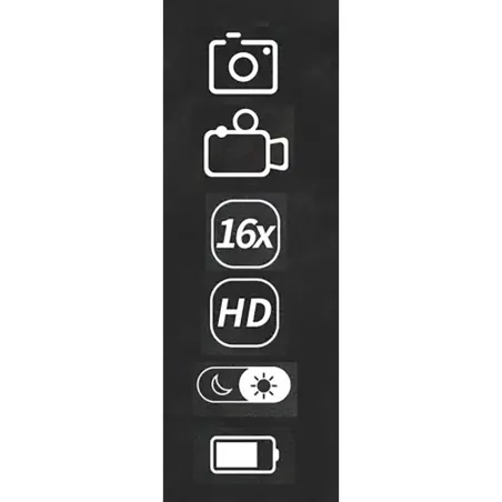 Monoculaire numérique vision nocturne 12MP avec zoom x16