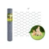 Grillage hexagonal galvanisé maille 25mm - Hauteur 1m - Longueur 10m