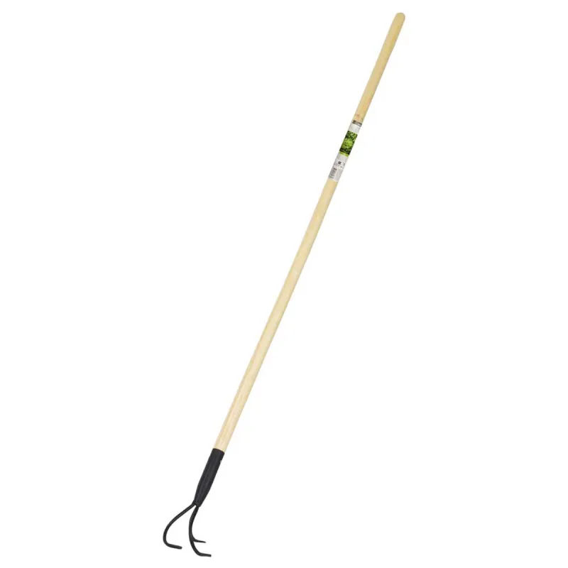 Griffe de jardin 3 dents Manche bois Ø 28 mm Progarden