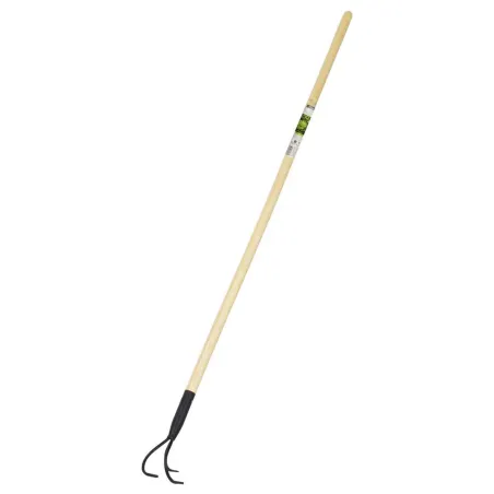 Griffe de jardin 3 dents Manche bois Ø 28 mm Progarden