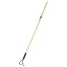 Griffe de jardin 3 dents Manche bois Ø 28 mm Progarden