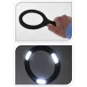 Loupe éclairante 3 LED COB - Diamètre 11 cm