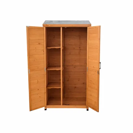 Abri de jardin bois Sambre 2 portes 85 x 52 x 174 cm