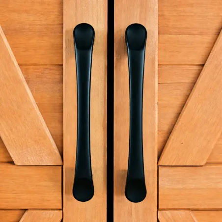 Abri de jardin bois Sambre 2 portes 85 x 52 x 174 cm