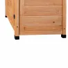 Abri de jardin bois Sambre 2 portes 85 x 52 x 174 cm