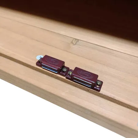 Abri de jardin bois Sambre 2 portes 80 x 45 x 93 cm