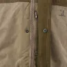 Veste Rambouillet imperméable polyester bicolore marron XL à 3XL