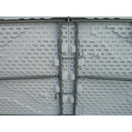 Table pliante en résine 10 couverts 180x70x74cm pieds métal