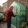 Serre de jardin avec étagères 143 x 73 x 195 cm