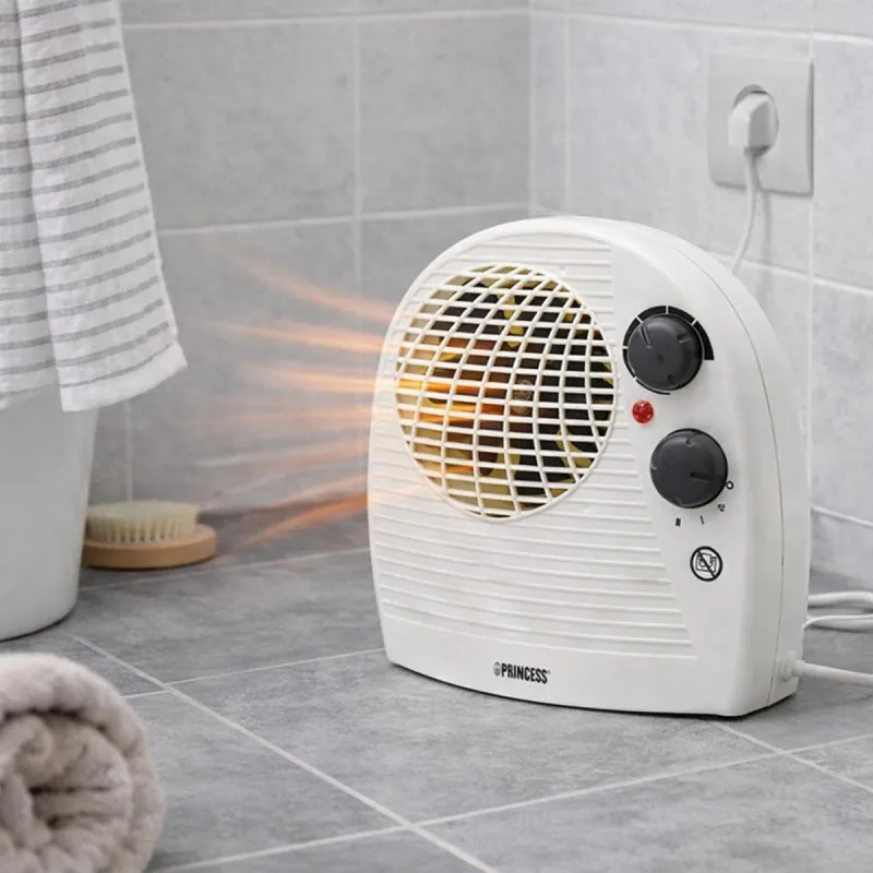 Chauffage salle de bain horizontal thermostat réglable 2000W