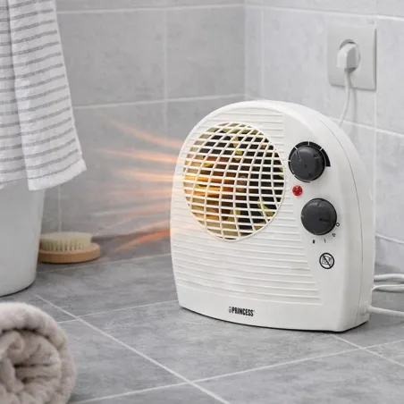 Chauffage salle de bain horizontal thermostat réglable 2000W