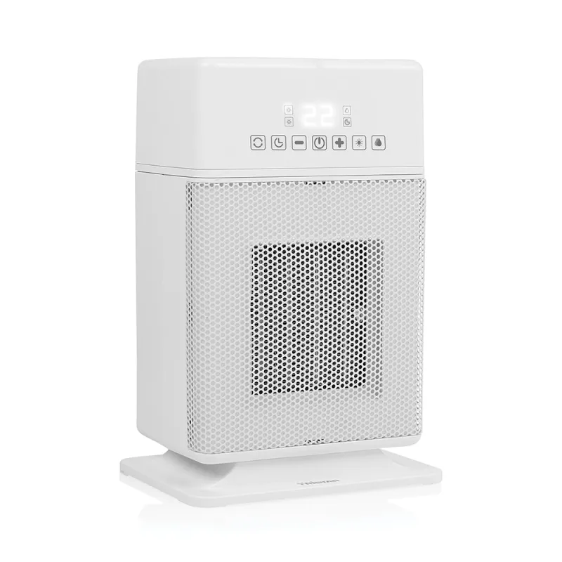 Chauffage et humidificateur minuterie 12h 1800W 19,8x15,5x30,5cm