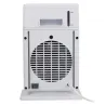 Chauffage et humidificateur minuterie 12h 1800W 19,8x15,5x30,5cm
