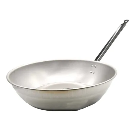 Poêle creuse cuisson trad acier poli laminé à froid 40cm