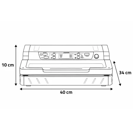 Machine sous vide LCD experte - Appareil professionnel compact