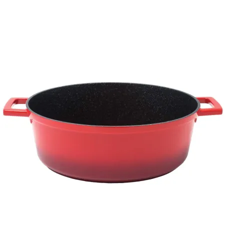 Cocotte ovale fonte alu 32x25cm 6,6L tous feux nuage