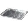 5 barquettes pour grillades bbq 34 x 23x 2,5 cm