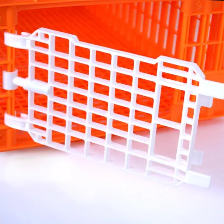 Cage transport démontable volatiles et rongeurs 77x58x29cm