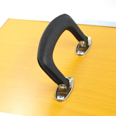 Panier aluminium 2 loges 24 x 21 x 28cm