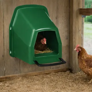 Pondoir Poule pour 4 poules 36,4 X 37,2 X 44,6 cm Gaun fixation murale