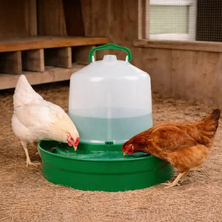 Abreuvoir base profonde pour volailles 8,5 litres
