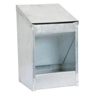 Mangeoire murale metal galvanisé lapin, rongeurs 2,5 Kg