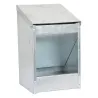 Mangeoire murale metal galvanisé lapin, rongeurs 2,5 Kg