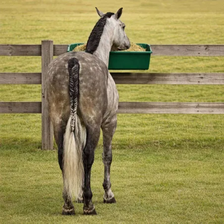 Mangeoire longue plastique et fibre de verre à suspendre