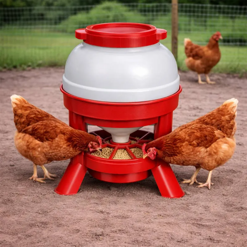 Mangeoire anti-gaspillage sur pieds 15 kg Gaun