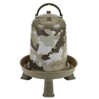 Lot de 10 Abreuvoirs camo Ø 23 cm 22.5cm h 5 L