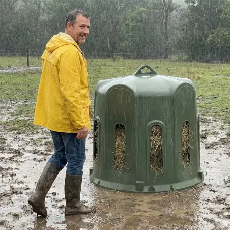 Cloche à foin Kerbl 10 ouvertures