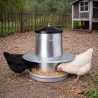 Anti-pluie pour mangeoire volaille métal galvanisé 5kg