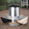 Anti-pluie pour mangeoire volaille galvanisée 18kg