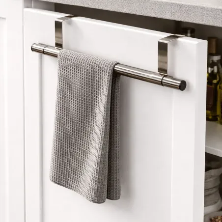 Porte-torchon extensible - Support mural cuisine ajustable