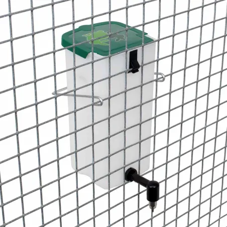 Abreuvoir lapin pipette 1L fixation clip Olba