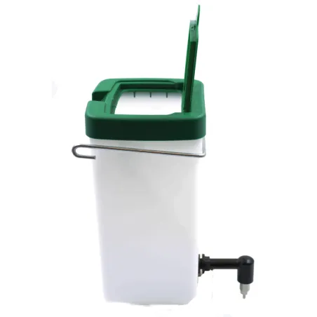 Abreuvoir lapins pipette PVC 1L fixation cage à l'unité