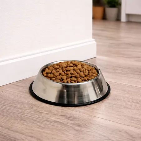 Gamelle pour chien inox Diam. 24 cm -180 ml
