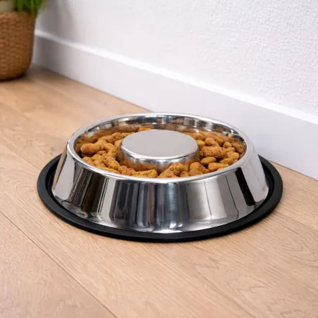 Gamelle en acier inoxydable Anti Dribble 500 ml